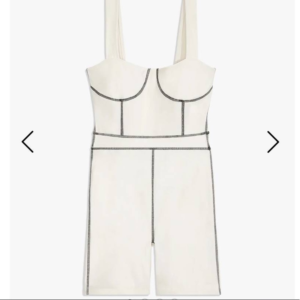 WEWOREWHAT CORSET BODYSUIT Sz L